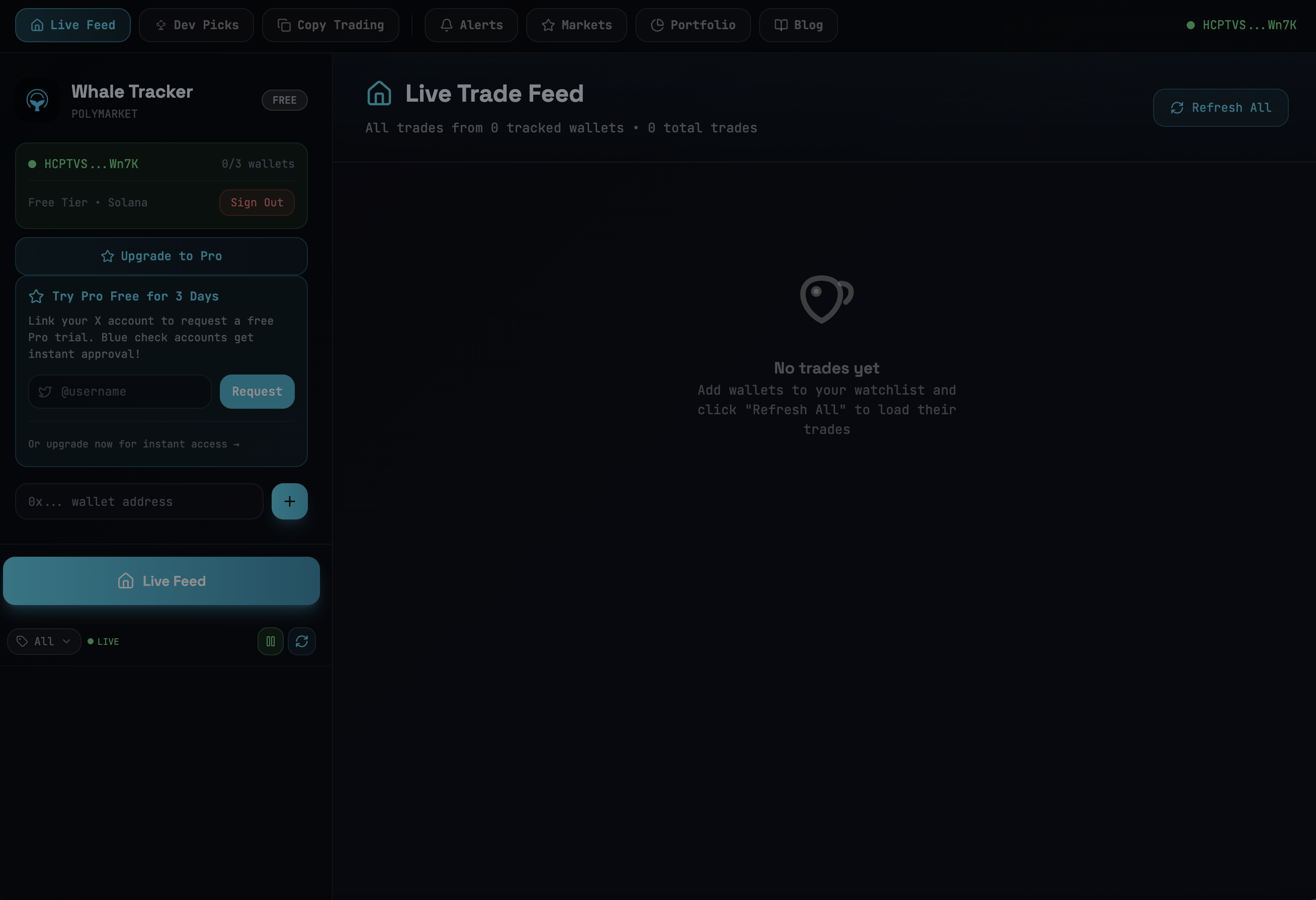 PolyTrack - Portfolio Tracking Polymarket Tool | LaunchPoly